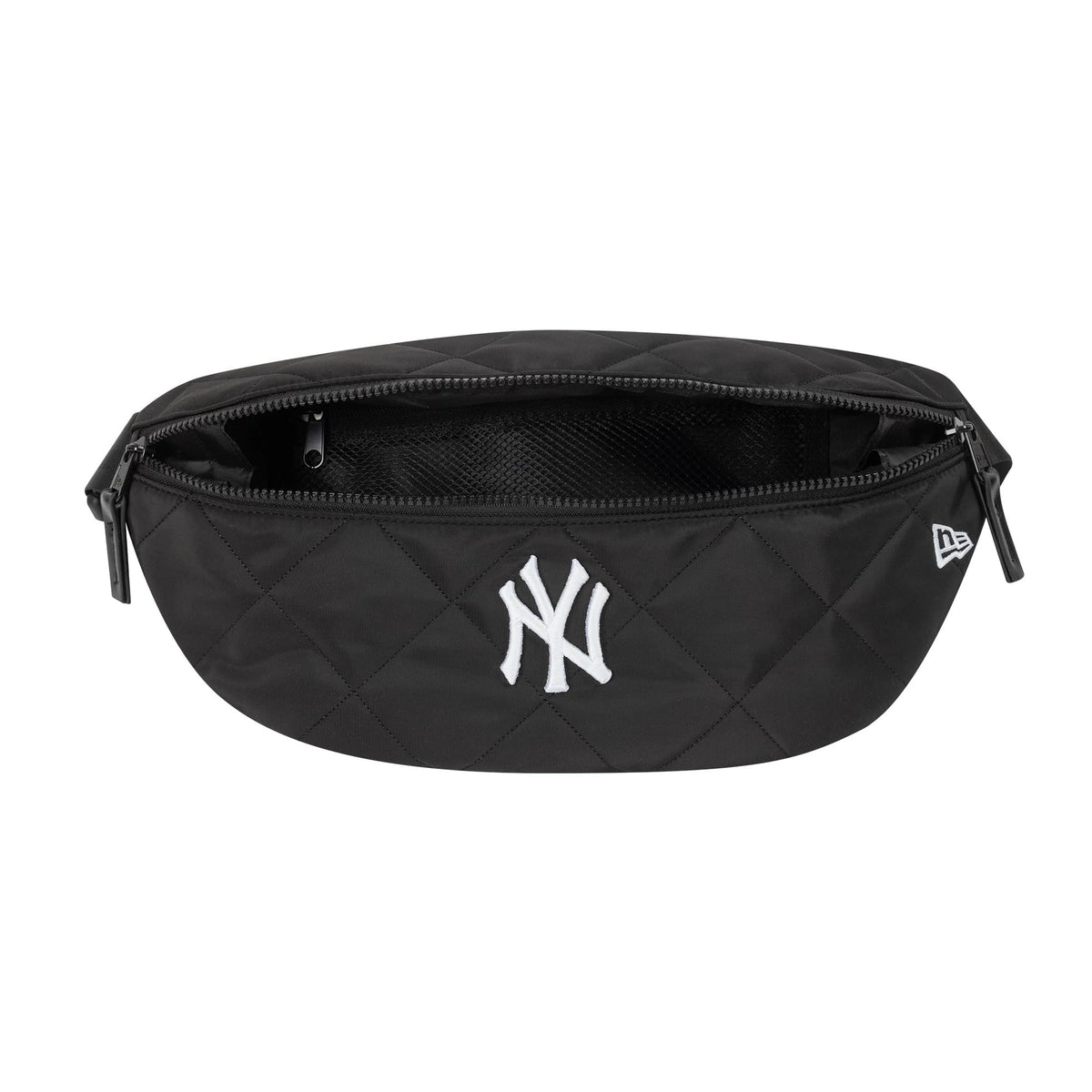This is a New York Yankees MLB Quilted Black Waist Bag 5