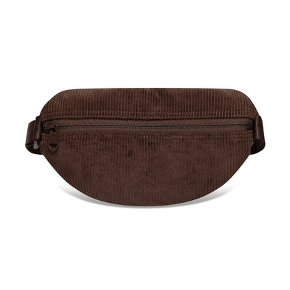 This is a  New Era Script Cord Dark Brown Waist Bag  4