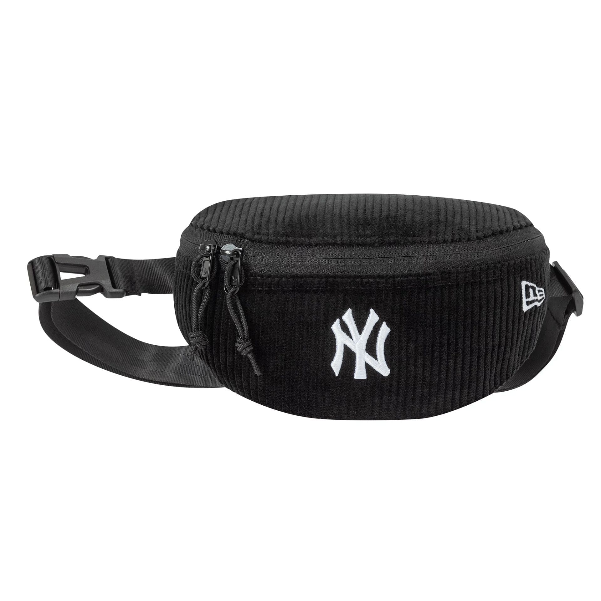 This is a New York Yankees MLB Cord Black Waist Bag  1