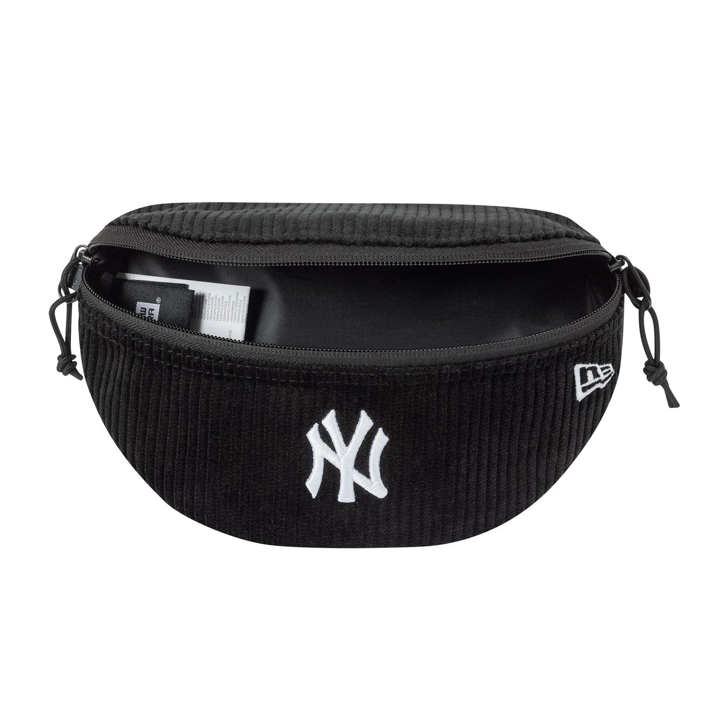 This is a New York Yankees MLB Cord Black Waist Bag  5