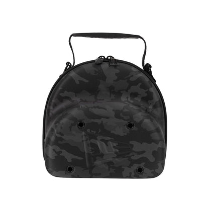 This is a  New Era Camo Black 2Pk 59FIFTY Cap Carrier  1