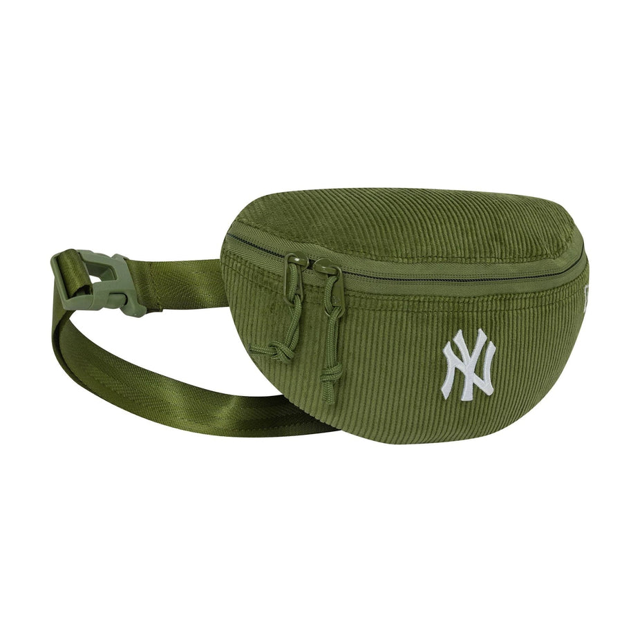 This is a New York Yankees MLB Cord Dark Green Waist Bag  2