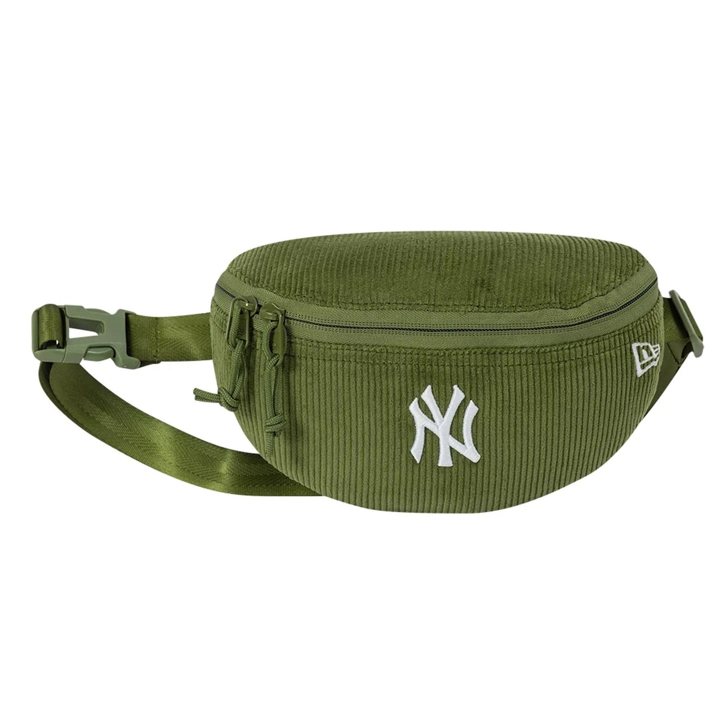 This is a New York Yankees MLB Cord Dark Green Waist Bag  1