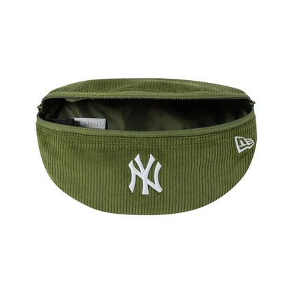 This is a New York Yankees MLB Cord Dark Green Waist Bag  5