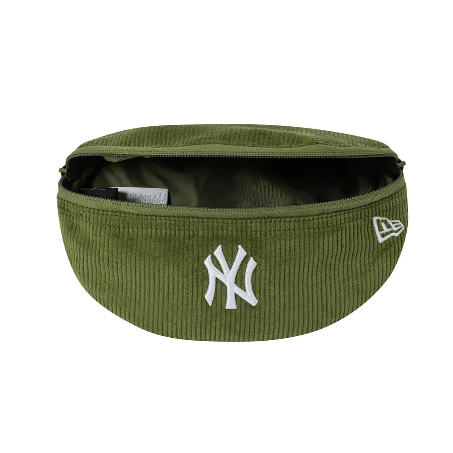 This is a New York Yankees MLB Cord Dark Green Waist Bag  5