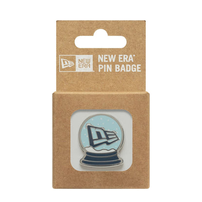This is a  New Era Snowglobe Black Pin Badge  3