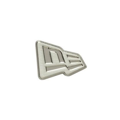 This is a  New Era Flag Silver Pin Badge 1