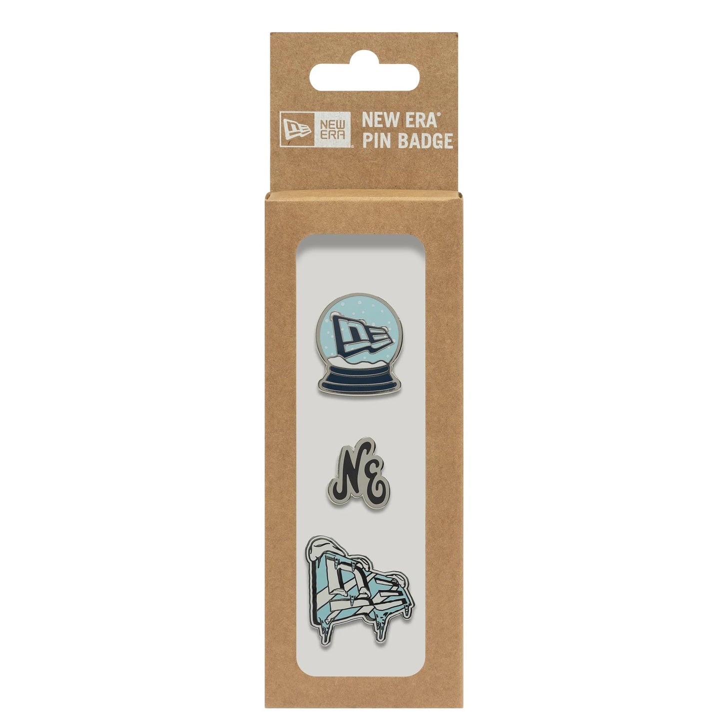 This is a  New Era 3 Pin Gift Set Multi Pin Badge 3