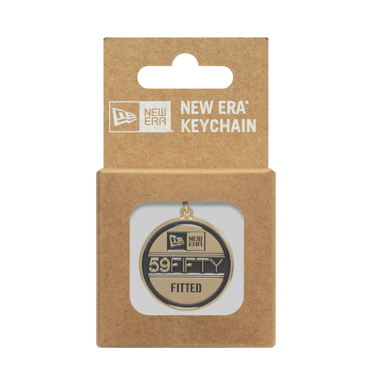 This is a  New Era 59FIFTY Sticker Black Key Chain 2