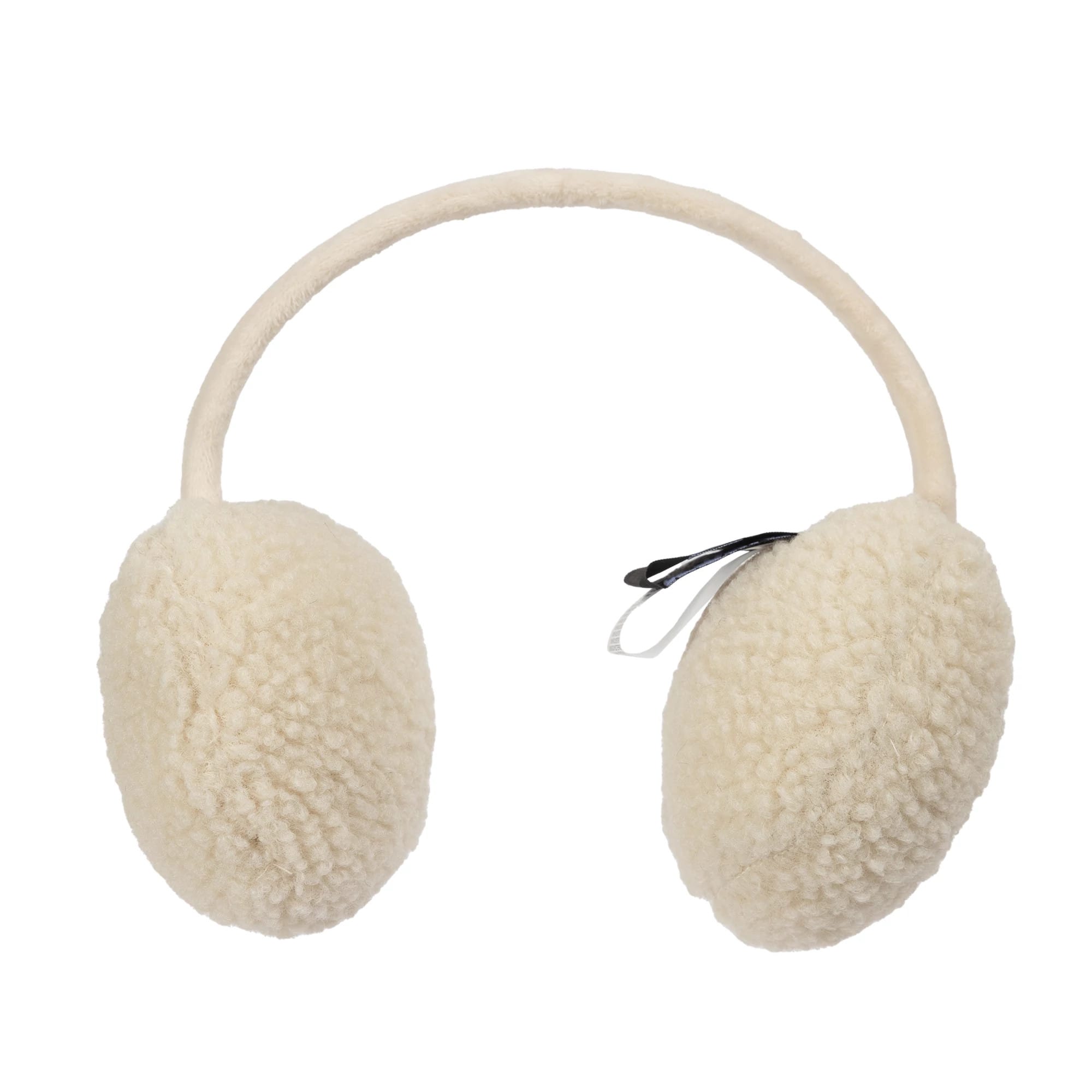 This is a  New Era Borg Cream Ear Muffs 2