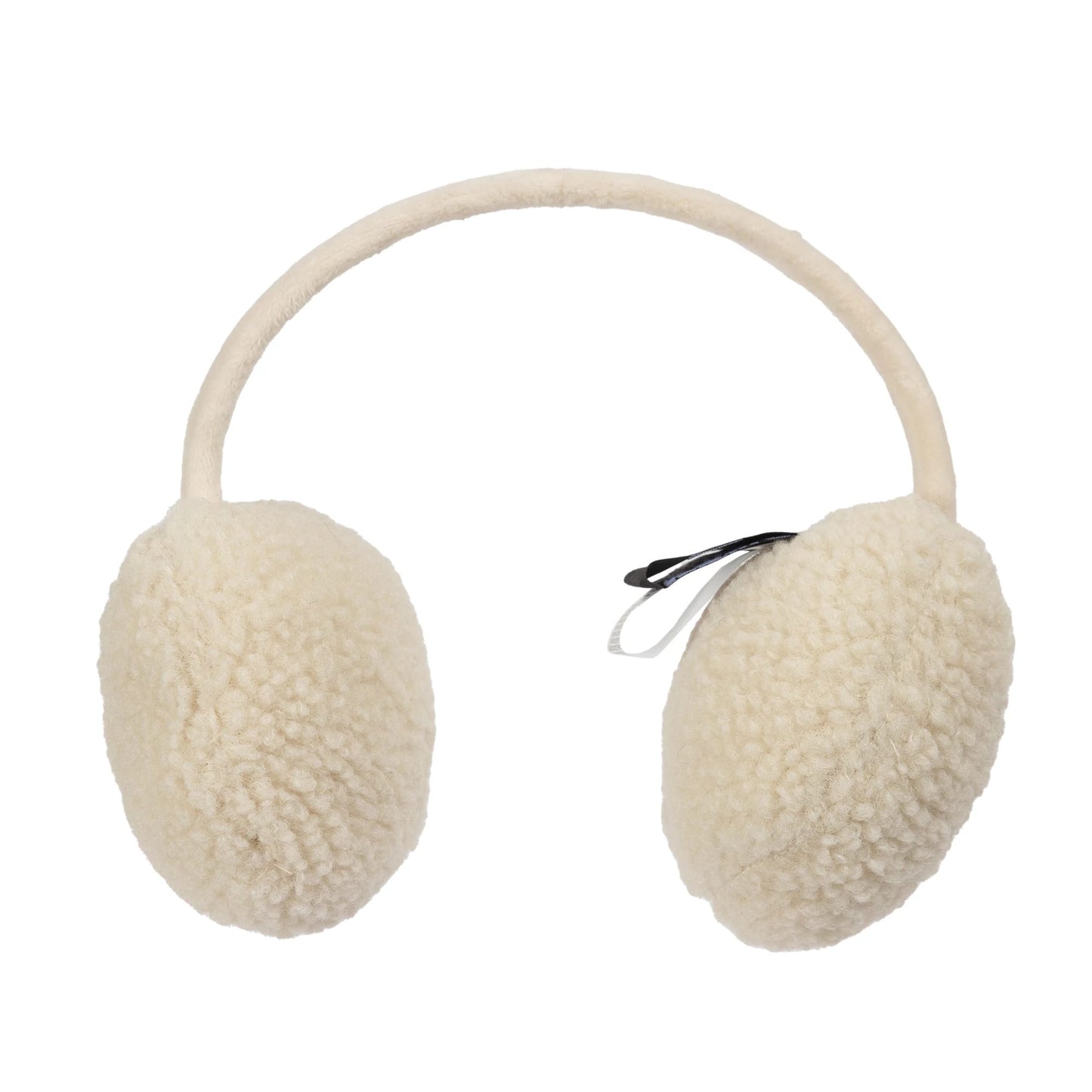 This is a  New Era Borg Cream Ear Muffs 2