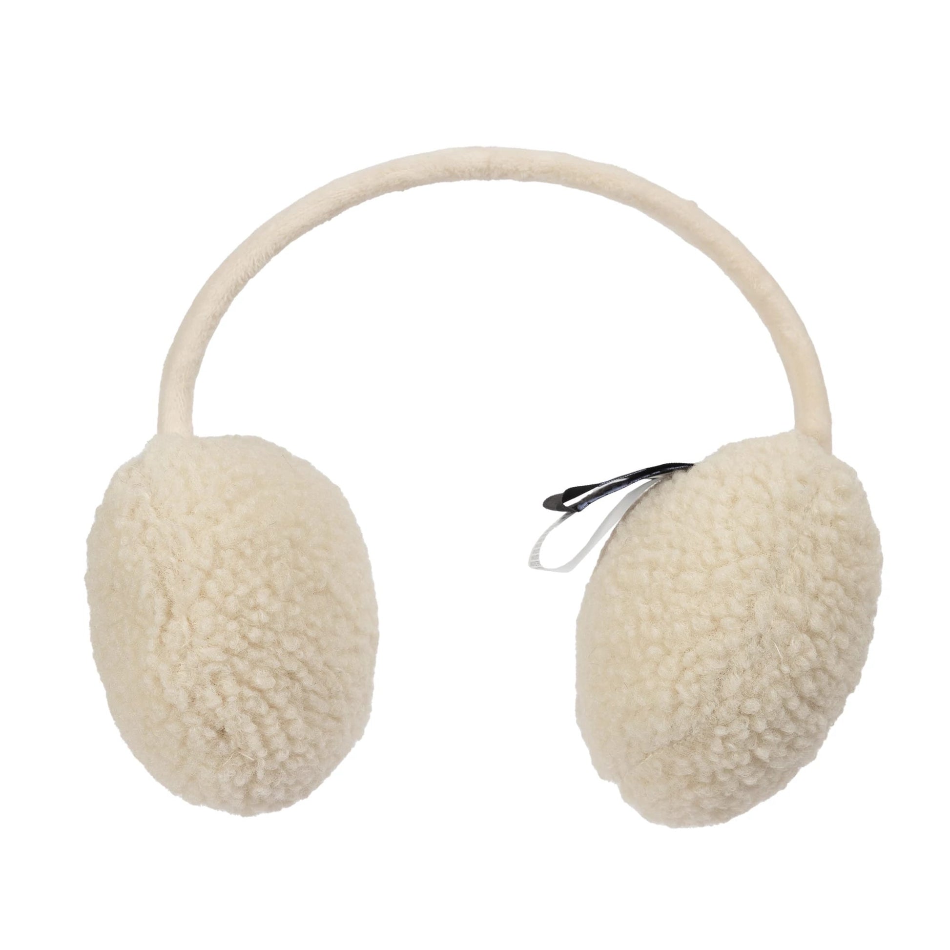 This is a  New Era Borg Cream Ear Muffs 2