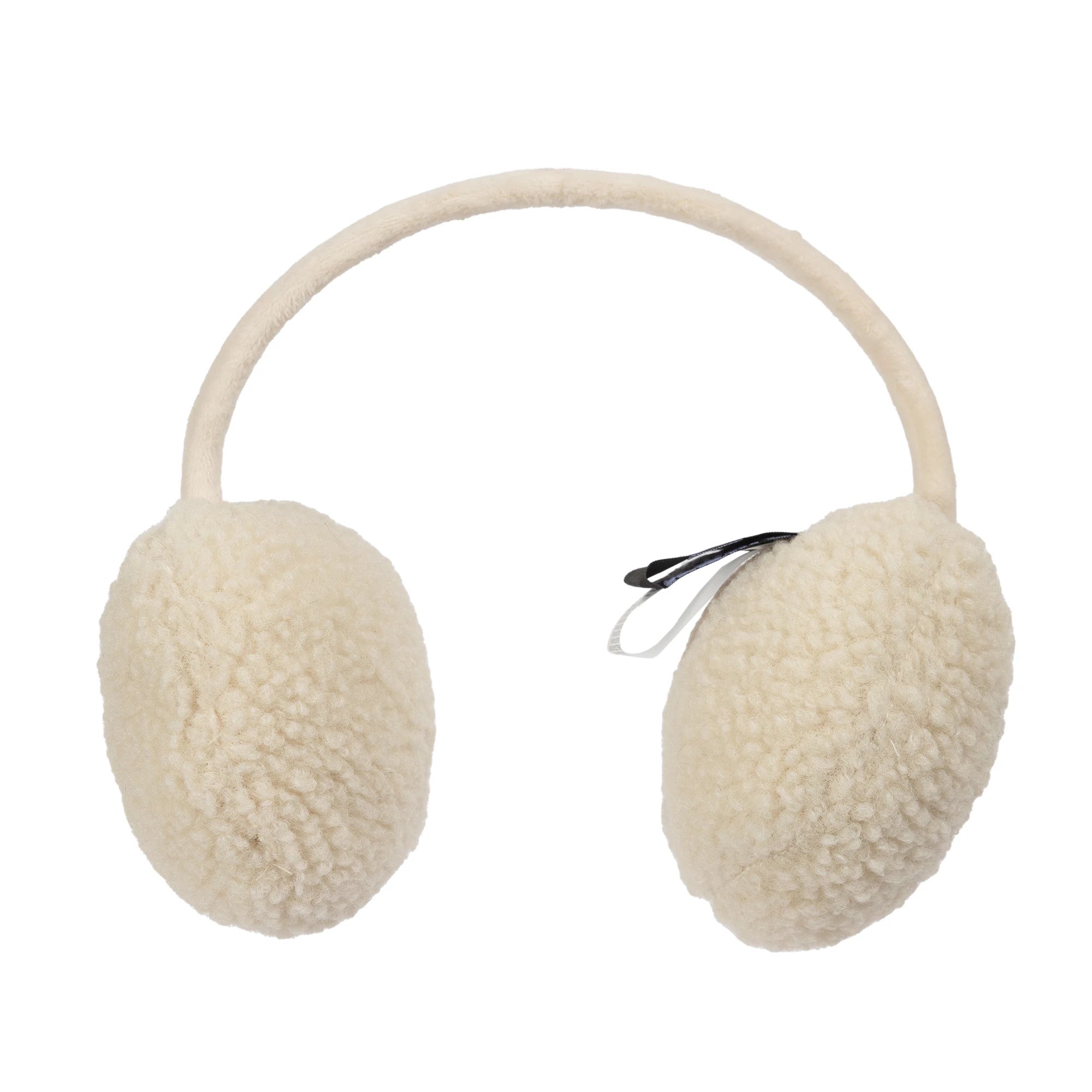 This is a  New Era Borg Cream Ear Muffs 2