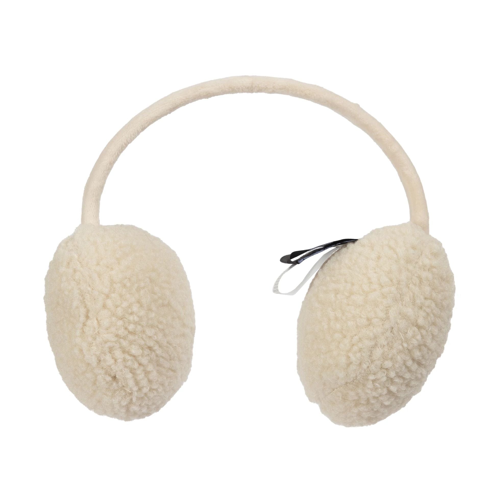 This is a  New Era Borg Cream Ear Muffs  2