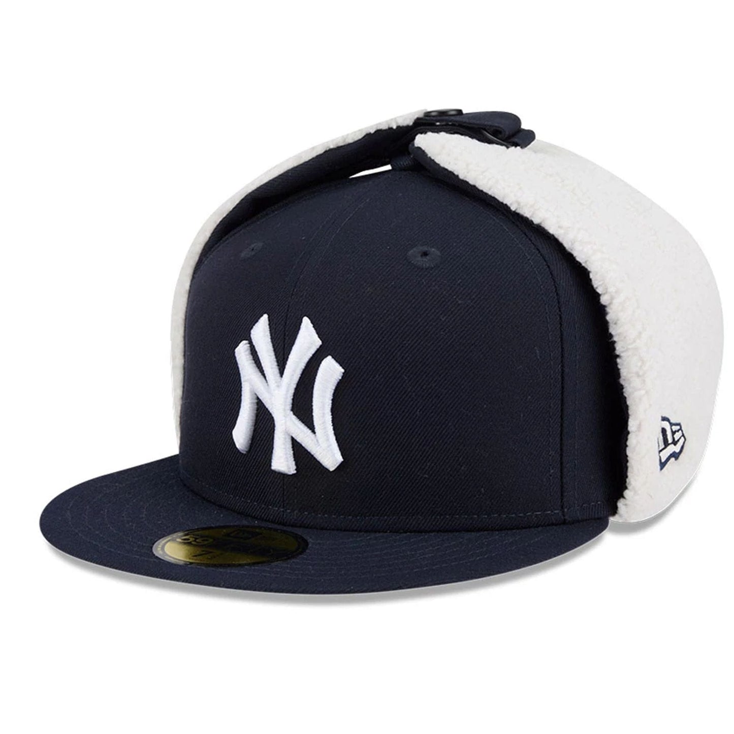 This is a New York Yankees MLB Classic Navy Dogear 59FIFTY Fitted Cap 1