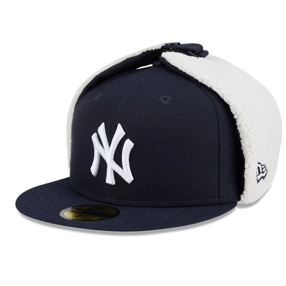 This is a New York Yankees MLB Classic Navy Dogear 59FIFTY Fitted Cap 1