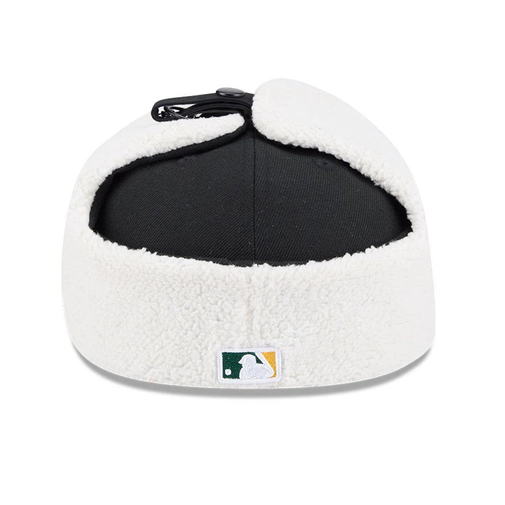 This is a Athletics MLB Classic Black Dogear 59FIFTY Fitted Cap 5