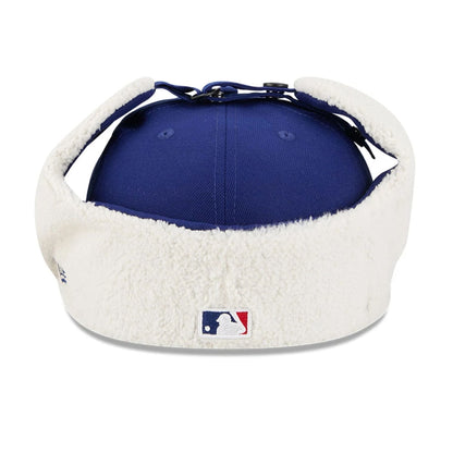 This is a LA Dodgers MLB Classic Dark Blue Dogear 59FIFTY Fitted Cap 3