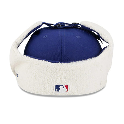 This is a LA Dodgers MLB Classic Dark Blue Dogear 59FIFTY Fitted Cap 3