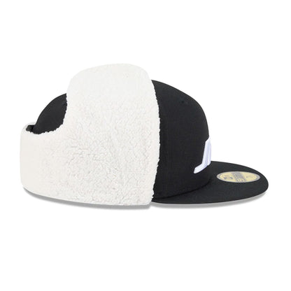 This is a New York Jets NFL Classic Black Dogear 59FIFTY Fitted Cap 7