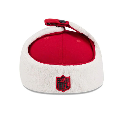 This is a Kansas City Chiefs NFL Classic Red Dogear 59FIFTY Fitted Cap 5