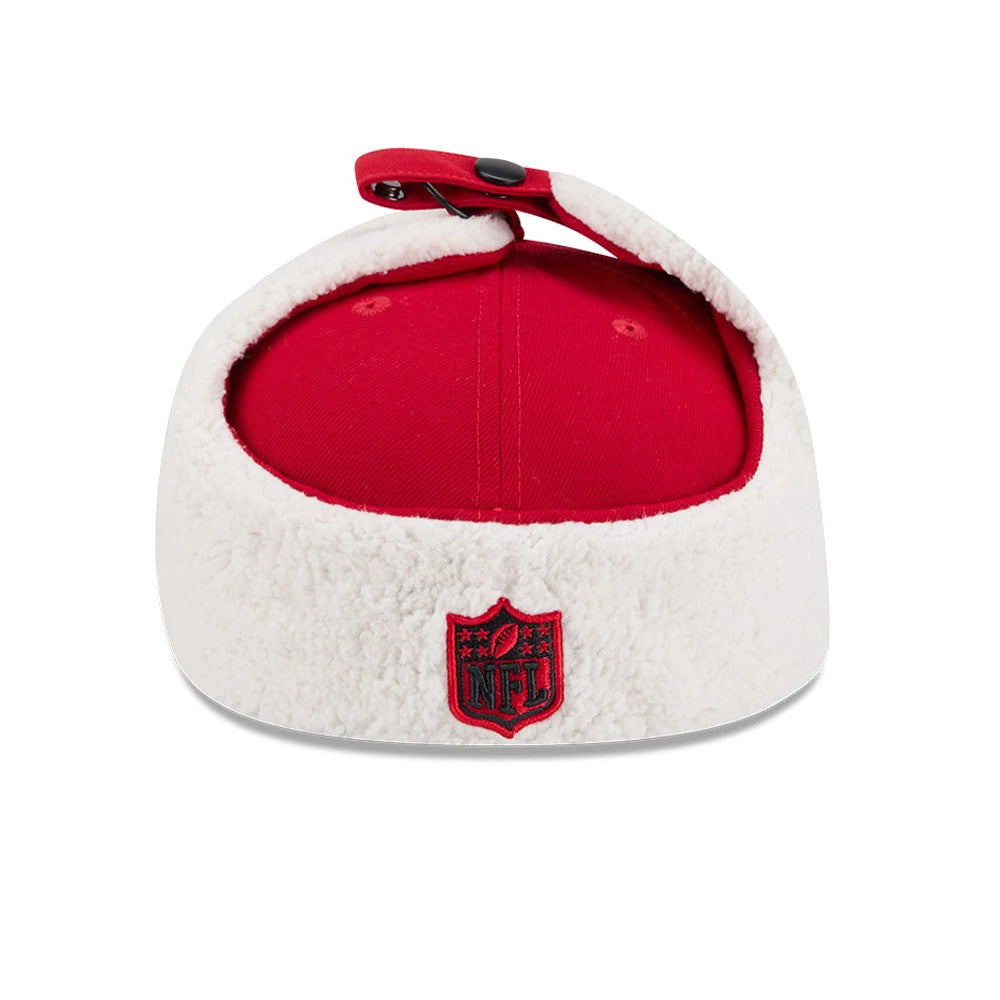 This is a Kansas City Chiefs NFL Classic Red Dogear 59FIFTY Fitted Cap 5