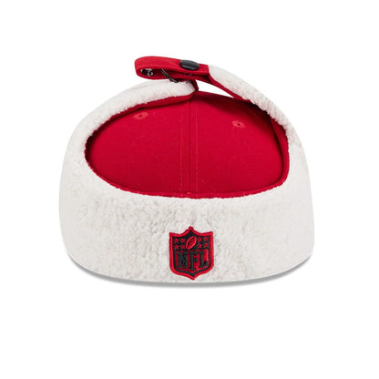 This is a Kansas City Chiefs NFL Classic Red Dogear 59FIFTY Fitted Cap 5