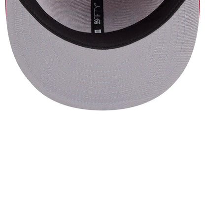 This is a Kansas City Chiefs NFL Classic Red Dogear 59FIFTY Fitted Cap 2