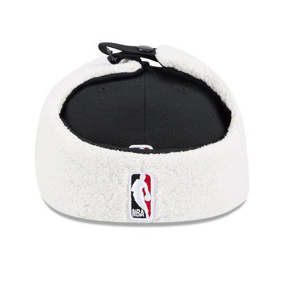 This is a Chicago Bulls NBA Classic Black Dogear 59FIFTY Fitted Cap 5