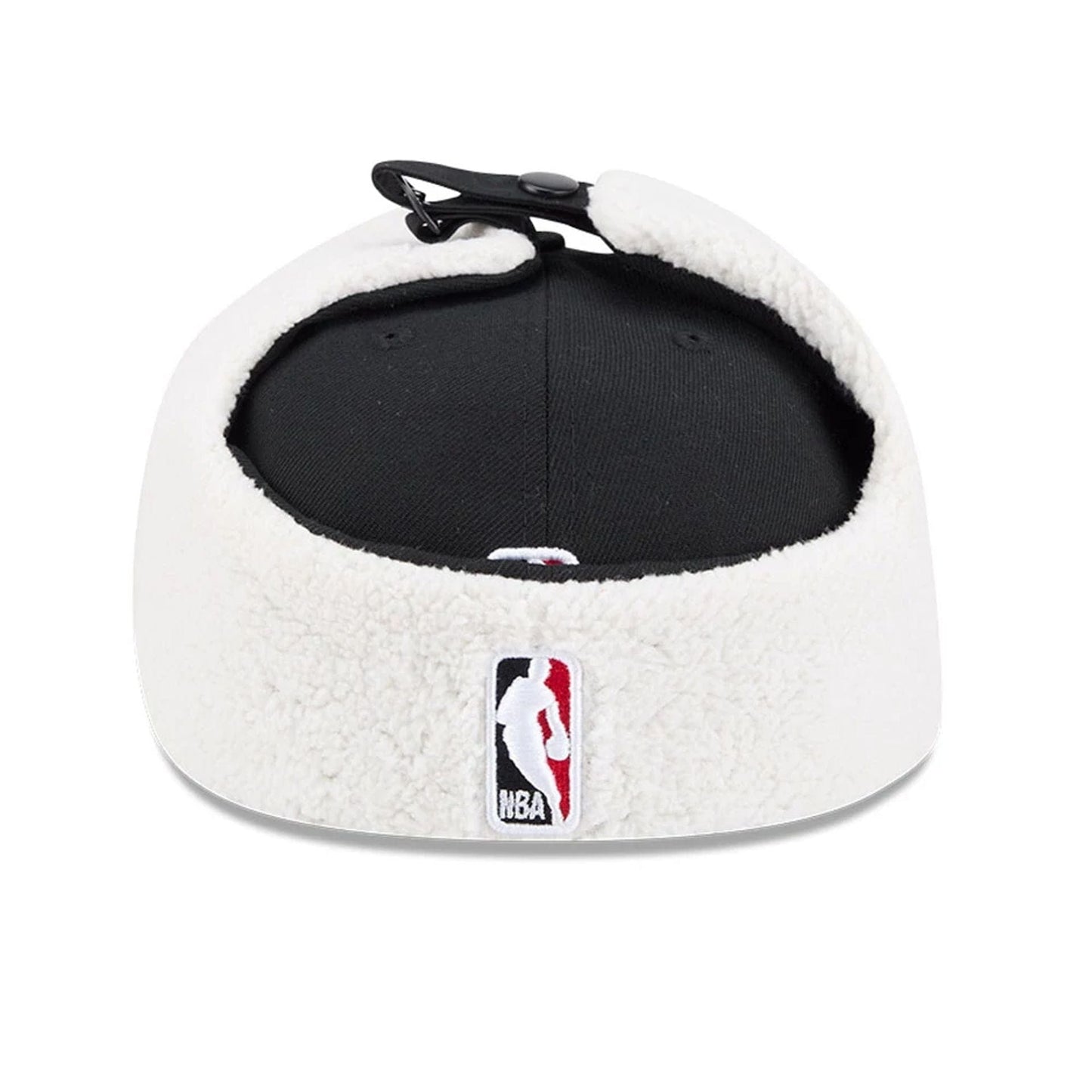 This is a Chicago Bulls NBA Classic Black Dogear 59FIFTY Fitted Cap 5