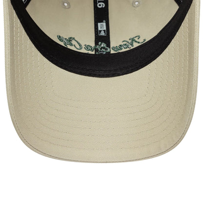 This is a New Era London Light Beige 9TWENTY Adjustable Cap 7