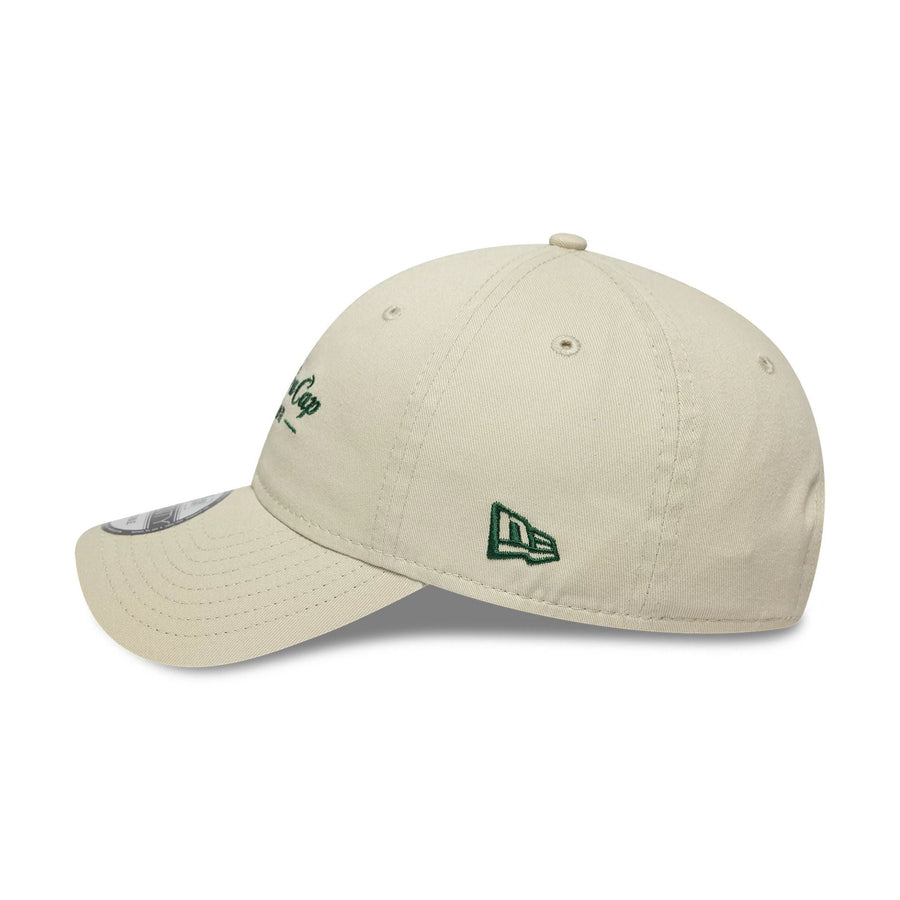 This is a New Era London Light Beige 9TWENTY Adjustable Cap 4