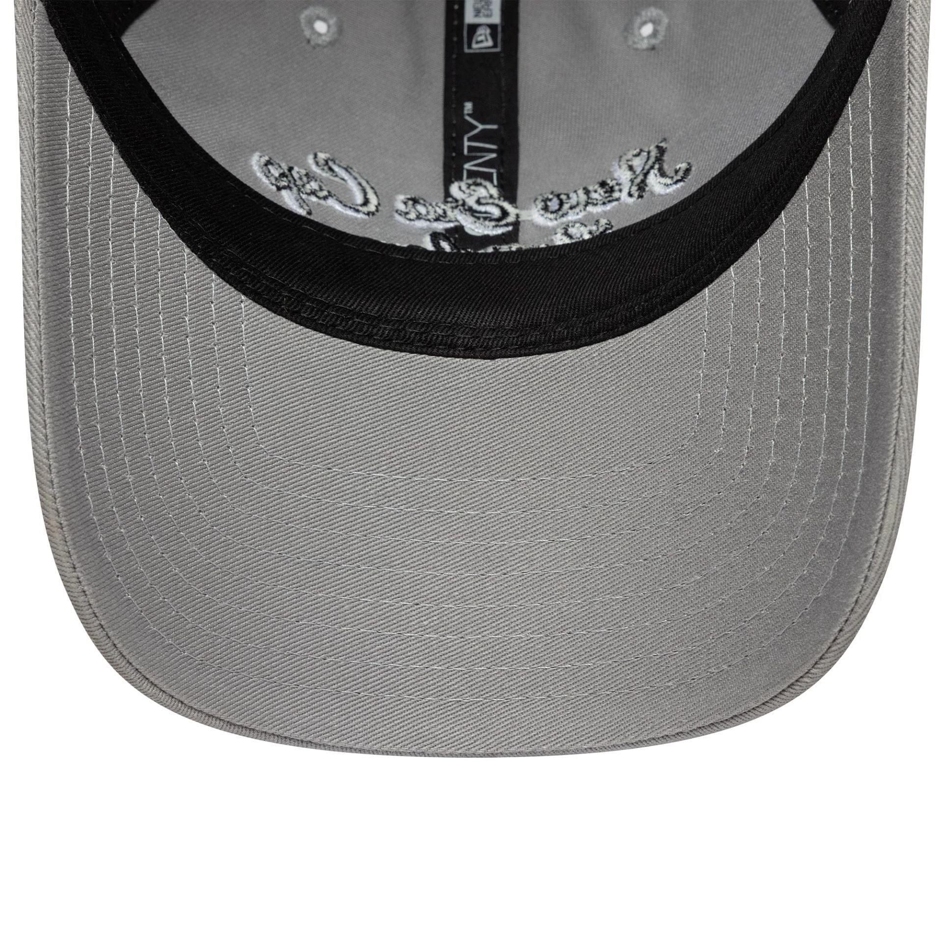 This is a New Era London Grey 9TWENTY Adjustable Cap 7