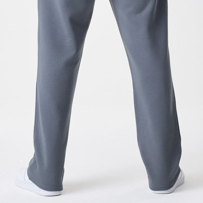 The Male model is wearing LA Lakers NBA Linear Dark Grey Straight Leg Joggers  3