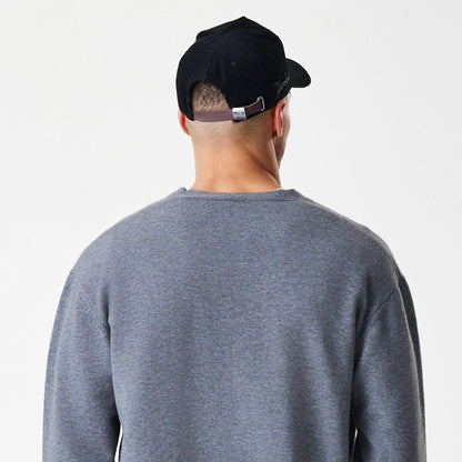 The Male model is wearing  New Era Dark Grey Cardigan  7