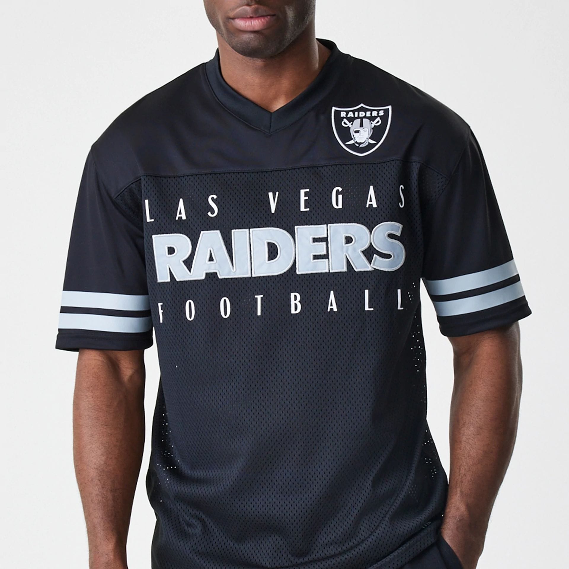 NFL Mesh Las Vegas Raiders Black Jersey | NEC UK