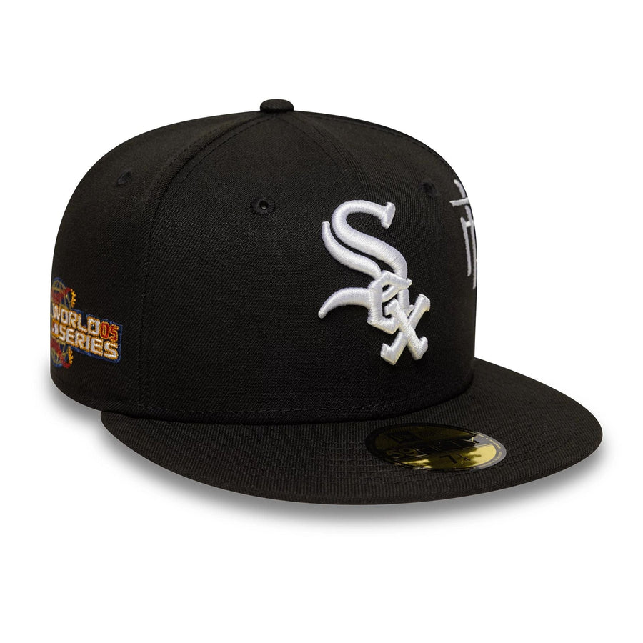 This is a Chicago White Sox MLB Poly Kanji Black 59FIFTY Fitted Cap 3