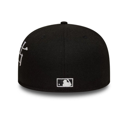 This is a Chicago White Sox MLB Poly Kanji Black 59FIFTY Fitted Cap 7