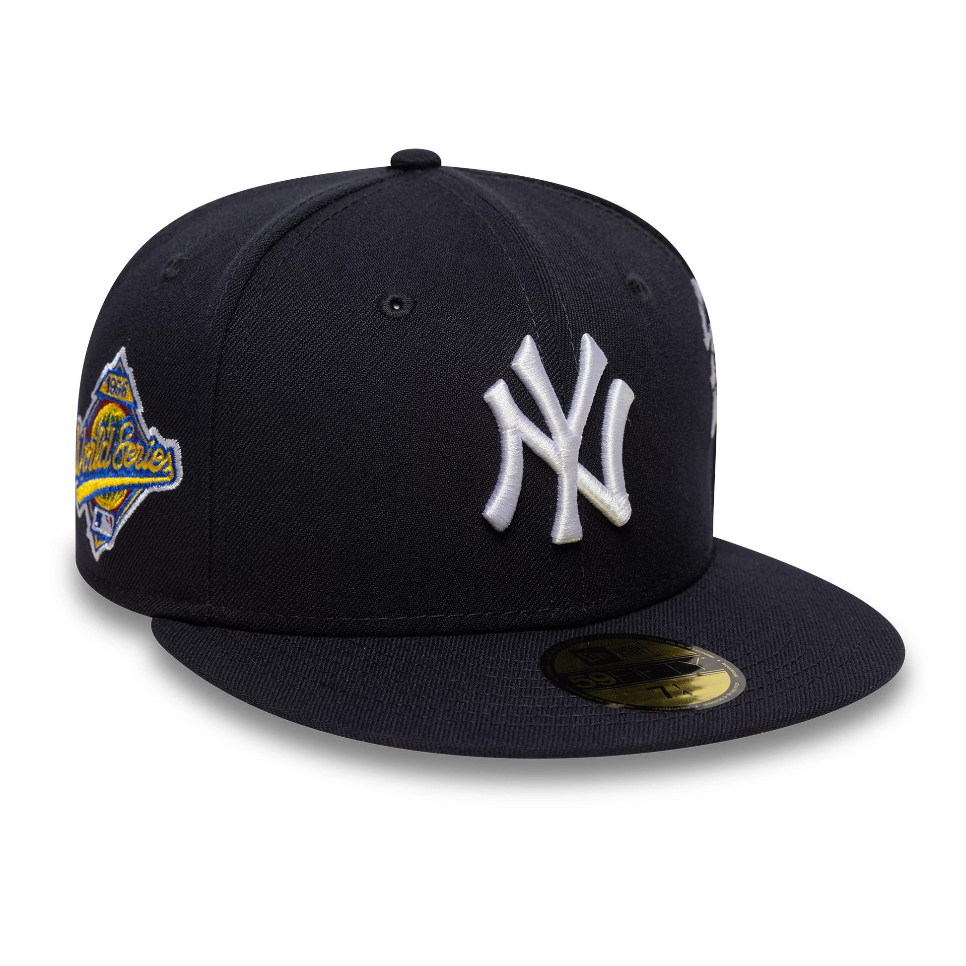 This is a New York Yankees MLB Poly Kanji Navy 59FIFTY Fitted Cap 4