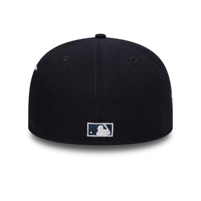 This is a New York Yankees MLB Poly Kanji Navy 59FIFTY Fitted Cap 7
