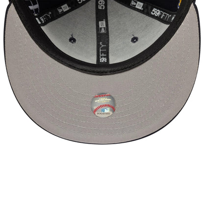This is a New York Yankees MLB Poly Kanji Navy 59FIFTY Fitted Cap 2