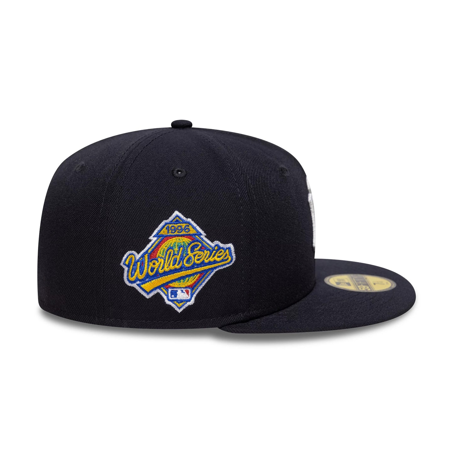 This is a New York Yankees MLB Poly Kanji Navy 59FIFTY Fitted Cap 6