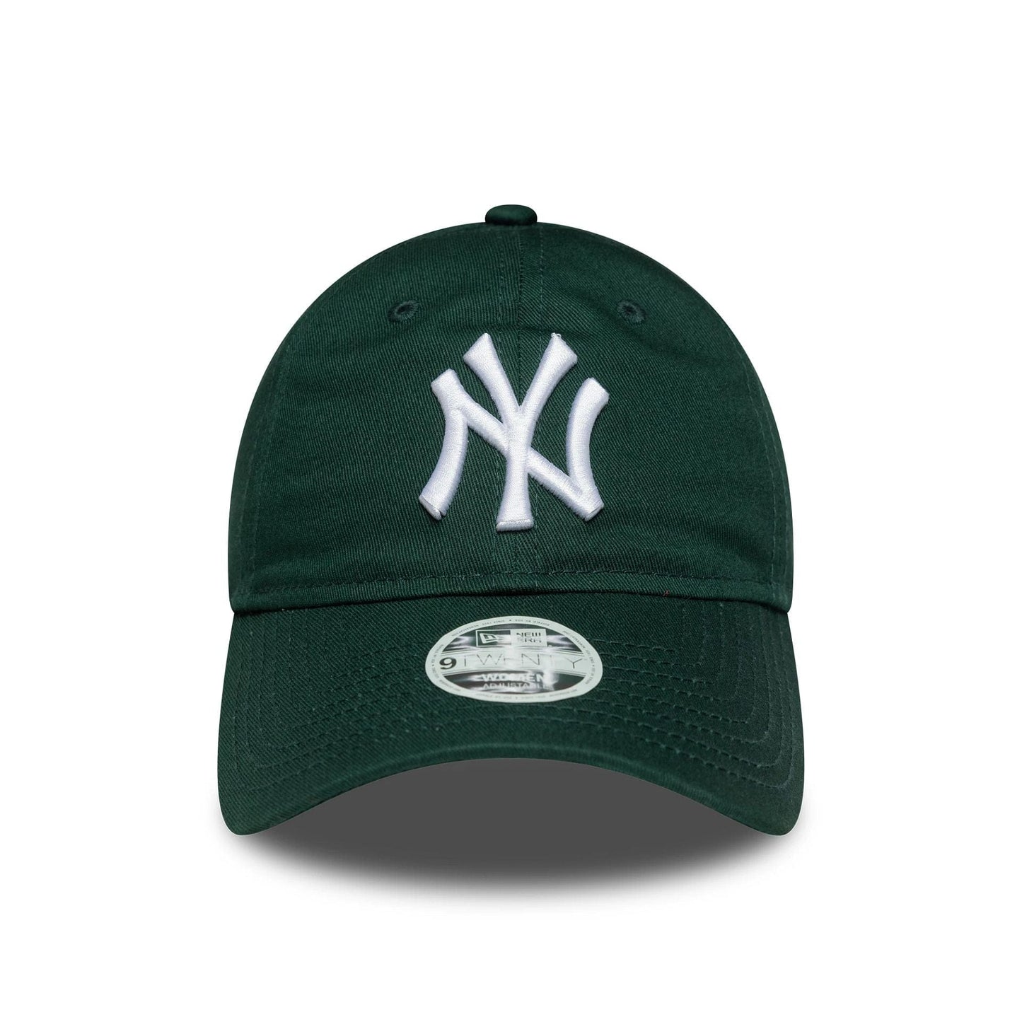 This is a New York Yankees Womens MLB League Essential Dark Green 9TWENTY Adjustable Cap 2