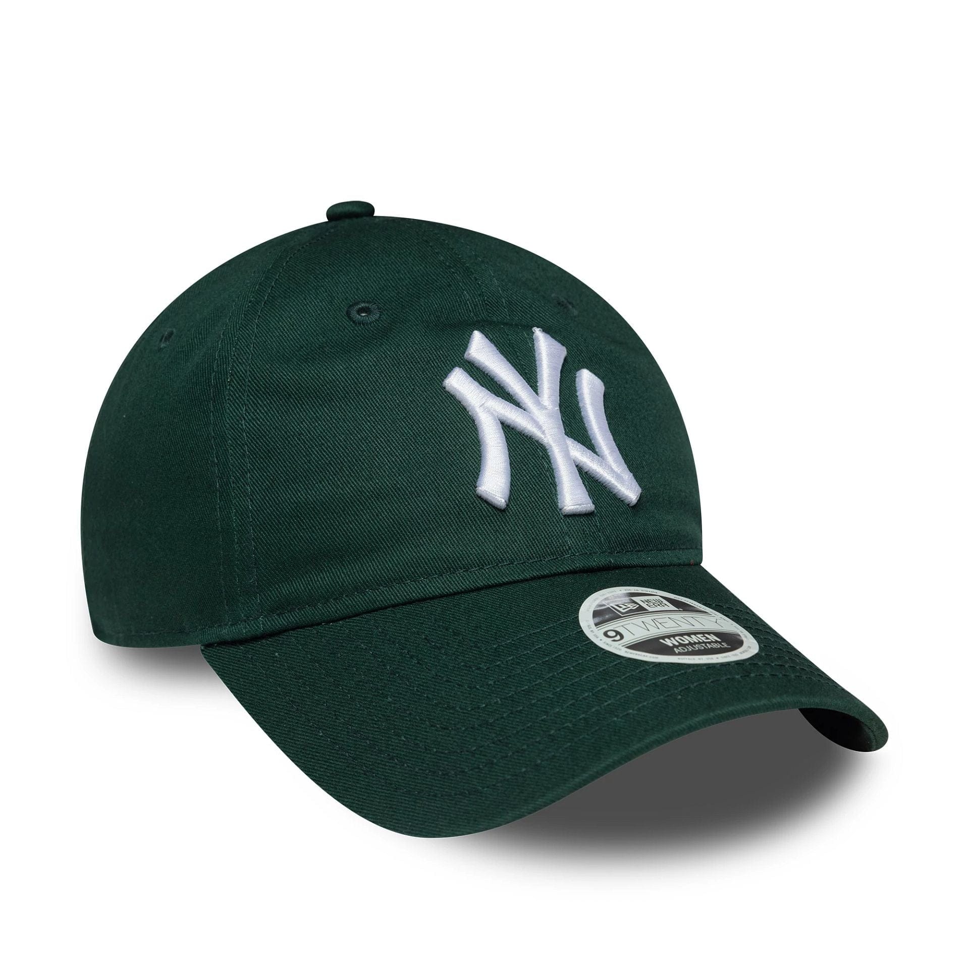 This is a New York Yankees Womens MLB League Essential Dark Green 9TWENTY Adjustable Cap 3