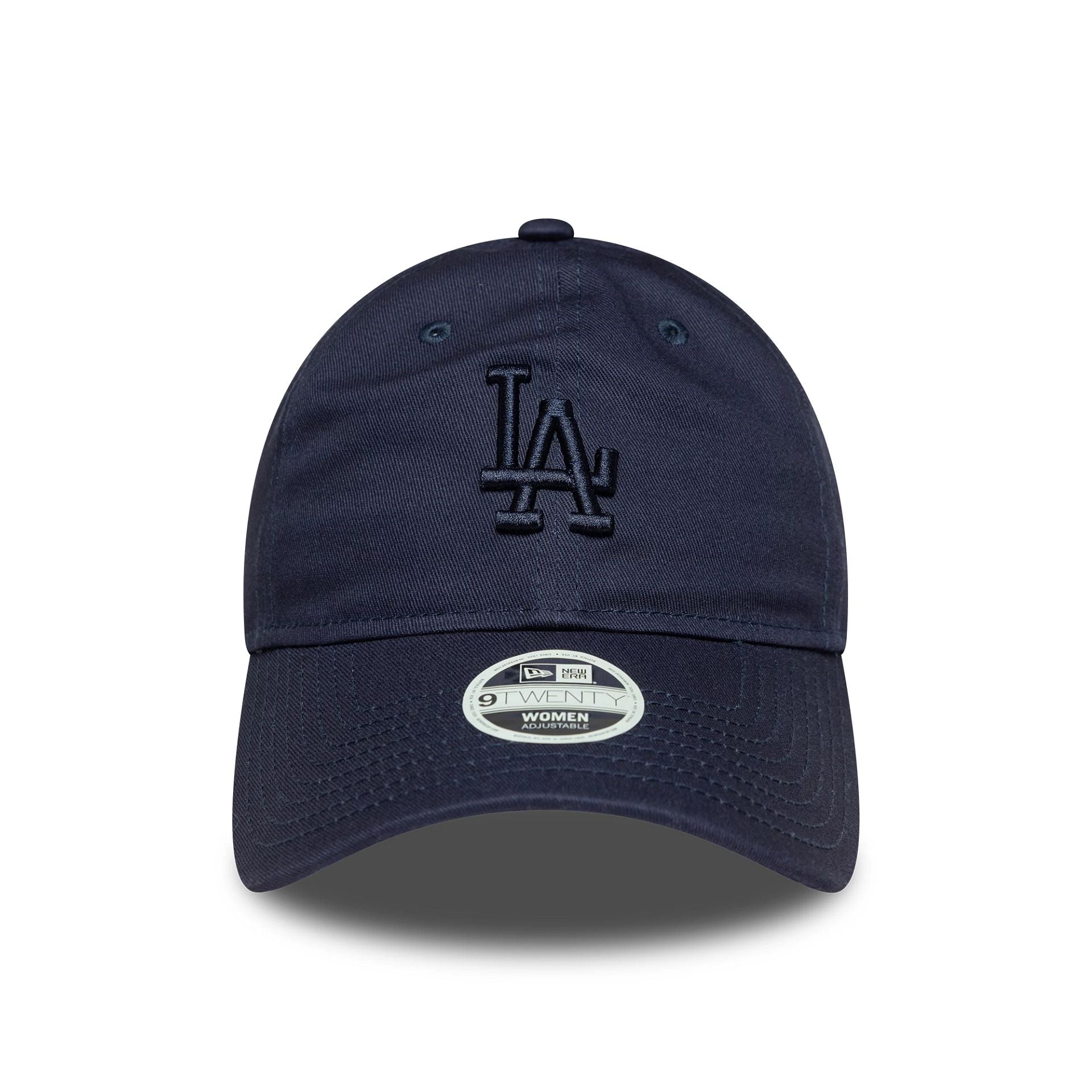 This is a LA Dodgers Womens MLB League Essential Midi Navy 9TWENTY Adjustable Cap 2
