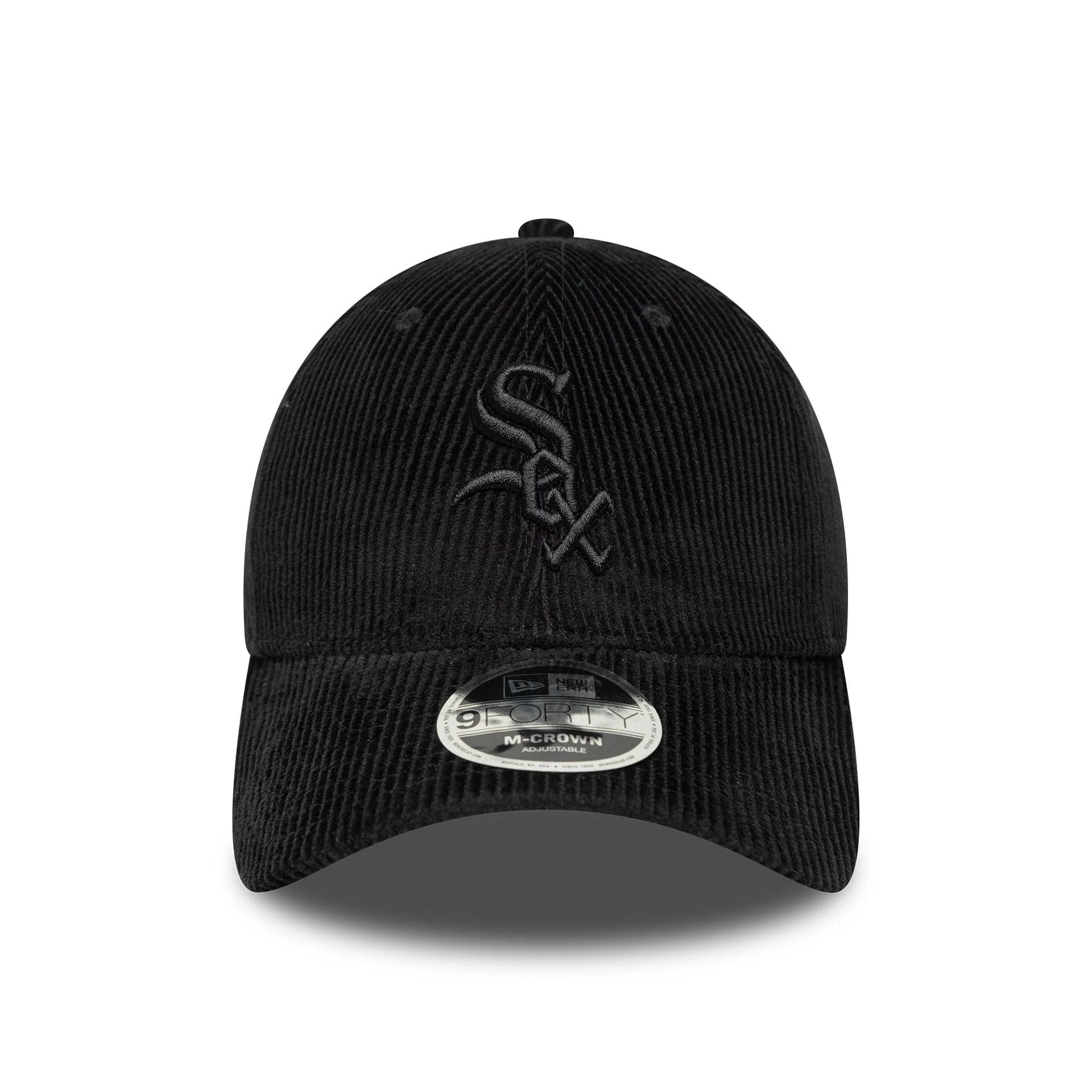 This is a Chicago White Sox MLB Cord Black 9FORTY M-Crown Adjustable Cap 2