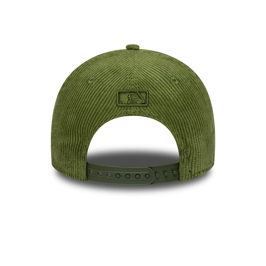 This is a LA Dodgers MLB Cord Dark Green 9FORTY M-Crown Adjustable Cap 4