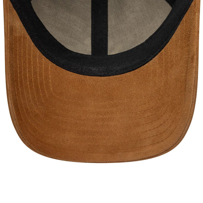 This is a New York Yankees MLB Loden Suede Dark Red 9TWENTY Adjustable Cap 5