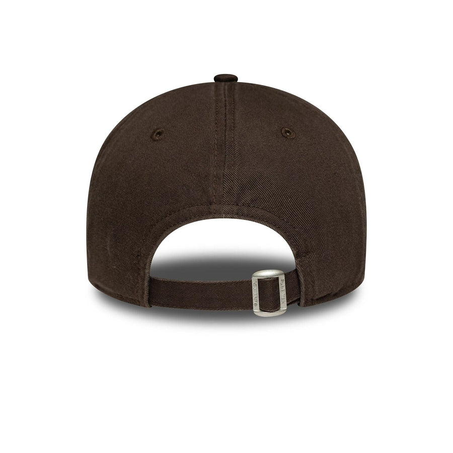 This is a  Womens New Era Dark Brown 9TWENTY A-Frame Adjustable Cap 4