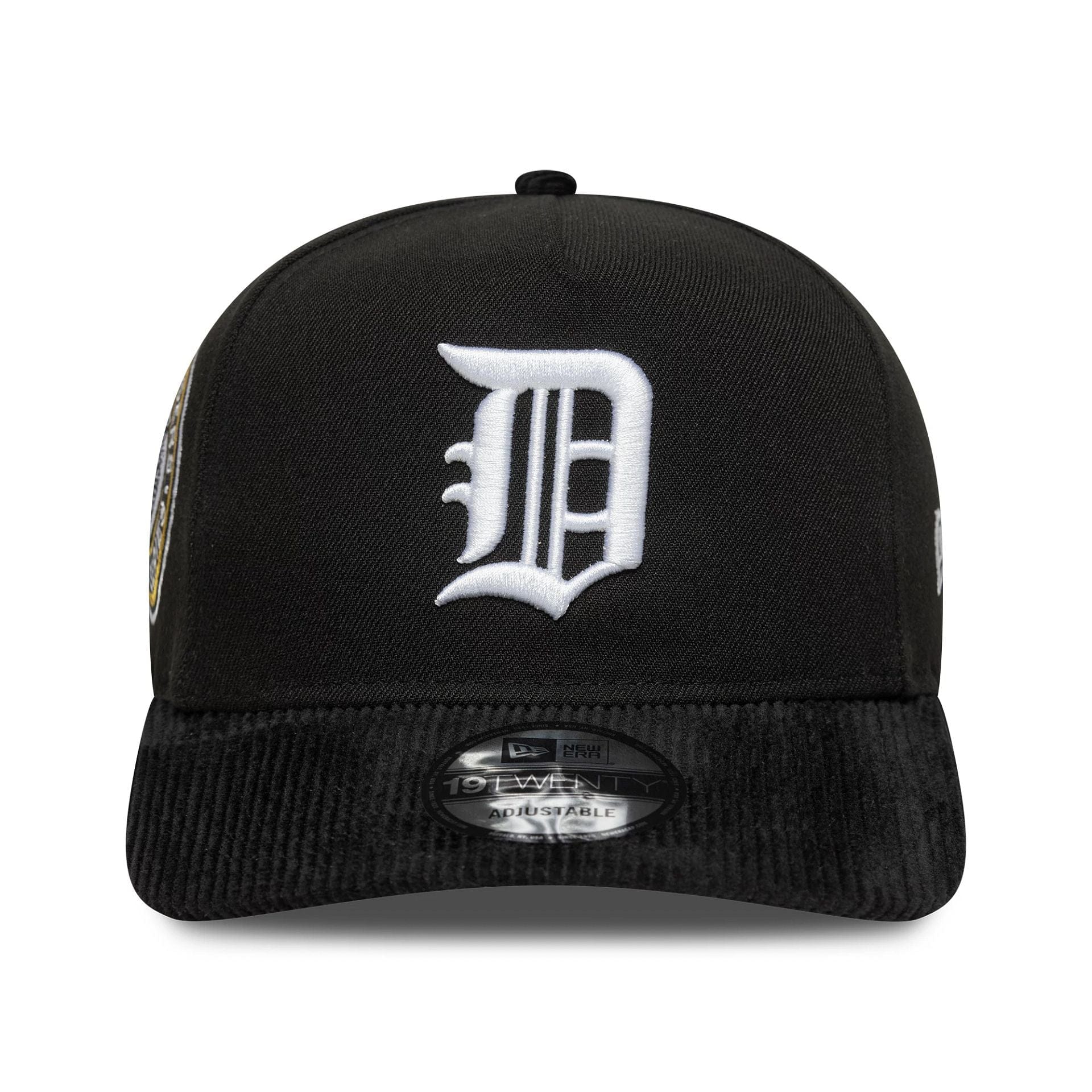 This is a Detroit Tigers MLB Cooperstown Cord Black 19TWENTY Adjustable Cap 2